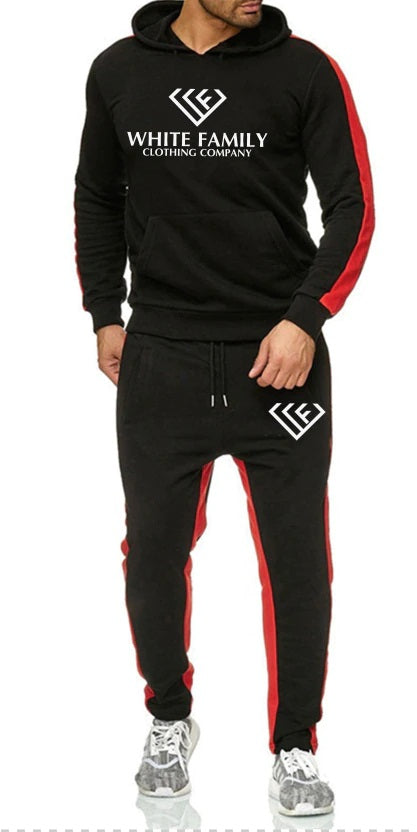 WF Men's Tops+ Pants 2 Piece Set Tracksuits