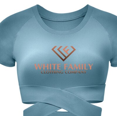 WF Women Sexy Sports Shirts Tight Tops